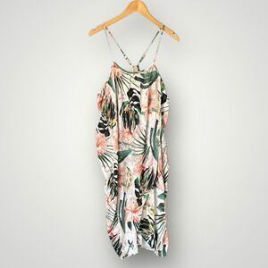 🎉5 for $45 🎉 Mynah Swim Cover Up Dress Beach Women Size XL Floral